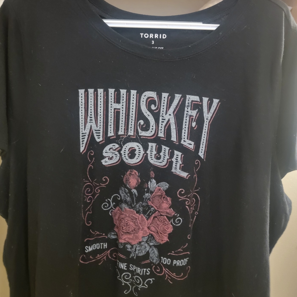 Torrid Black Classic Fit Tee